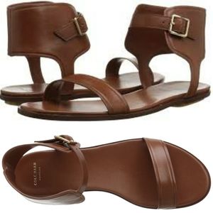 Cole Haan Barra Sandal in Woodbury brown, 8
